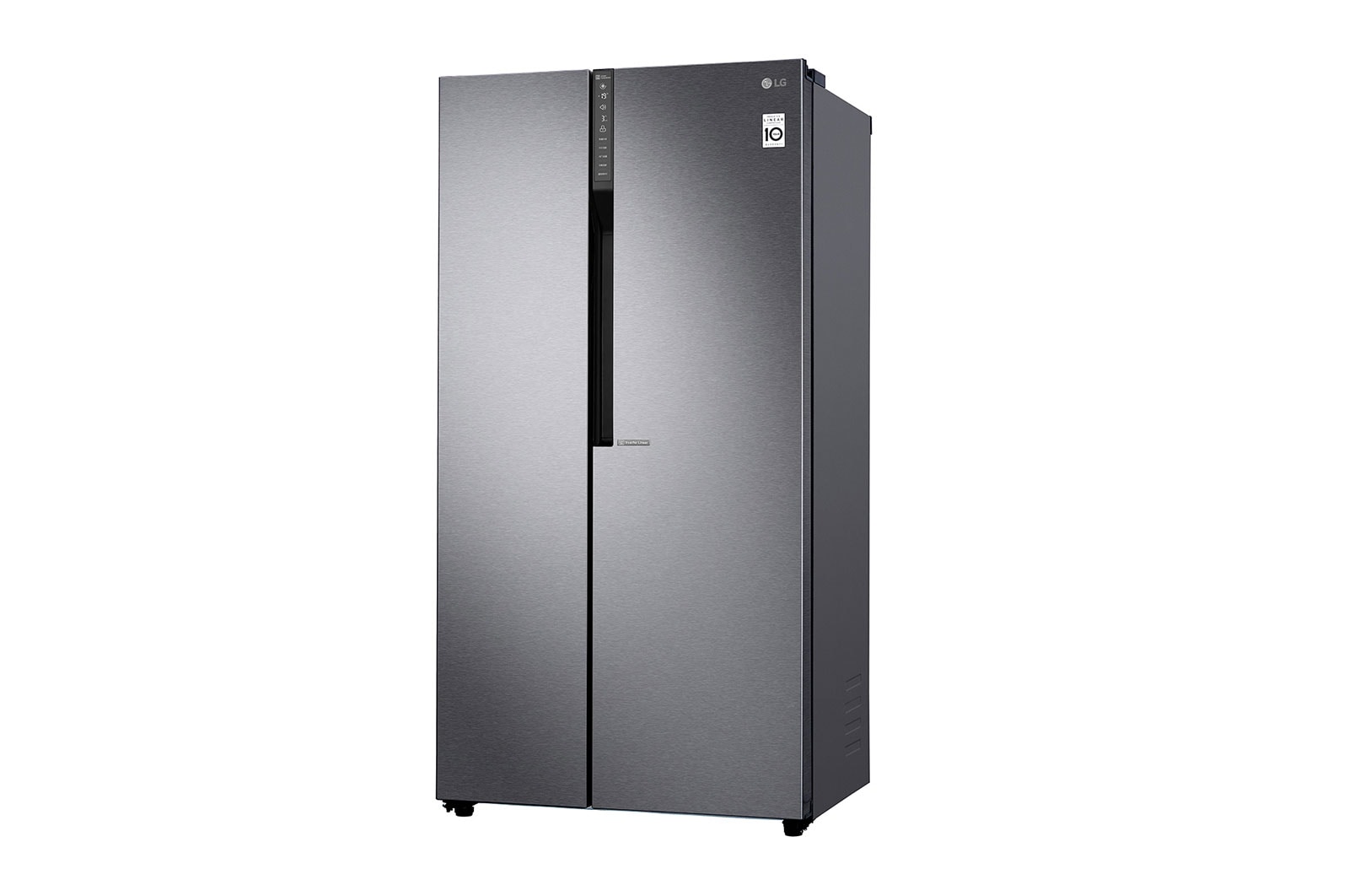 LG Double Door Fridge 627L, Dark Graphite LG UAE