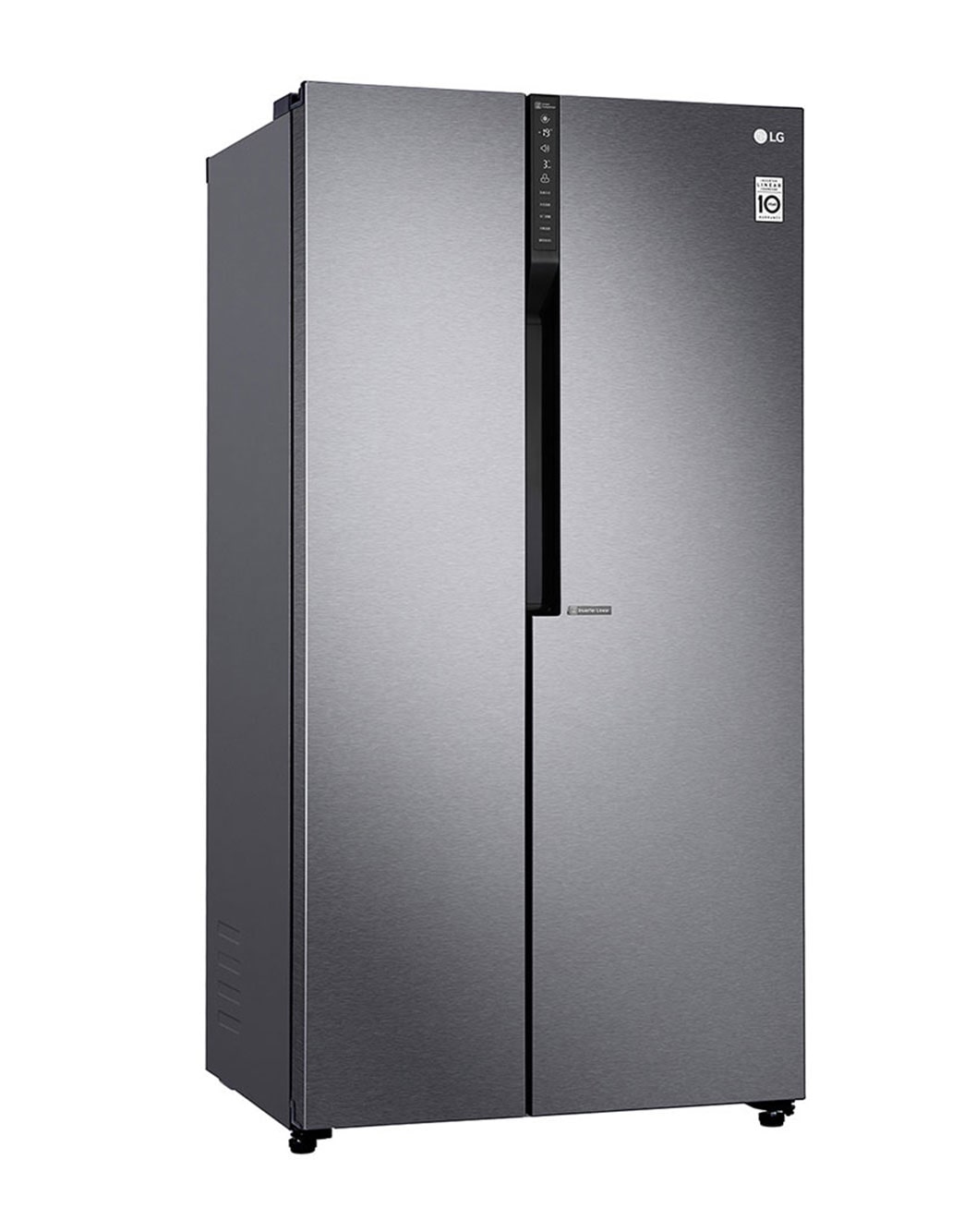 LG Double Door Fridge 627L, Dark Graphite LG UAE