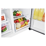 LG Side by Side Refrigerator, Dark Graphite, Inverter Linear Compressor, Mega Capacity, Smart Diagnosis™, GR-B257KQDV, thumbnail 4