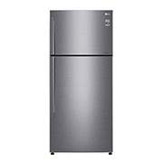 LG Top Mount Refrigerator, Platinum Silver, Inverter Linear Compressor, Door Cooling™, Multi AirFlow, GN-C782HLCU, thumbnail 2
