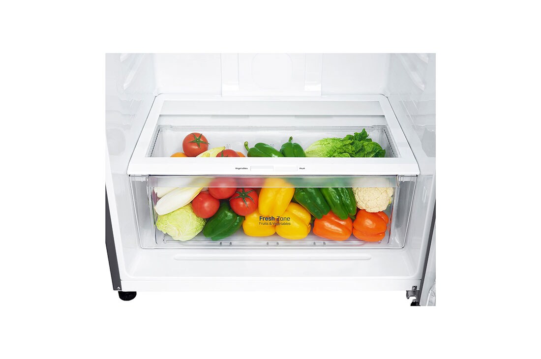 LG Top Freezer, 509L, Platinum Silver LG UAE