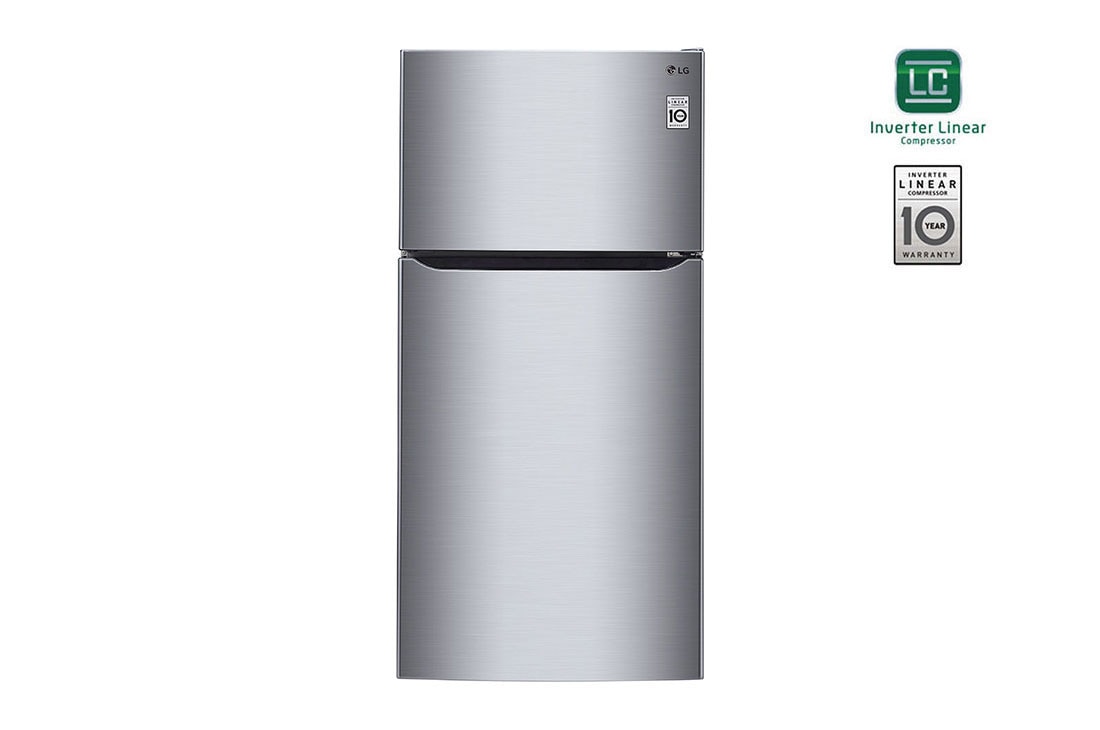 LG Top Mount Refrigerator, Stainless Steel, Smart Inverter Compressor, Multi AirFlow, Big Capacity, GR-U932SSDM