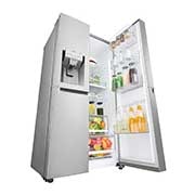 LG Door-in-Door® Side by Side Refrigerator, Inverter Linear Compressor, Hygiene FRESH+™, ThinQ, GR-J337CSAL, thumbnail 4
