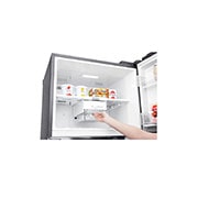 LG Top Mount Freezer, Platinum Silver, Water Dispenser, Inverter Linear Compressor, DoorCooling<sup>+</sup>, Multi AirFlow, Hygiene Fresh+, GR-F589HLHU, thumbnail 9