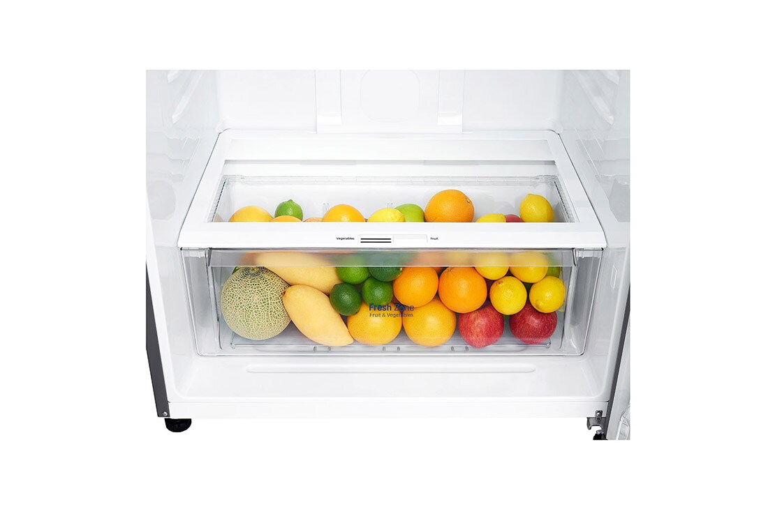 LG Top Mount Freezer, Inverter Linear Compressor, Platinum Silver, DoorCooling<sup>+</sup>™, Multi Air Flow, GN-C660HLCU, thumbnail 6