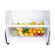 LG Top Mount Freezer, Inverter Linear Compressor, Platinum Silver, DoorCooling<sup>+</sup>™, Multi Air Flow, GN-C660HLCU, thumbnail 6
