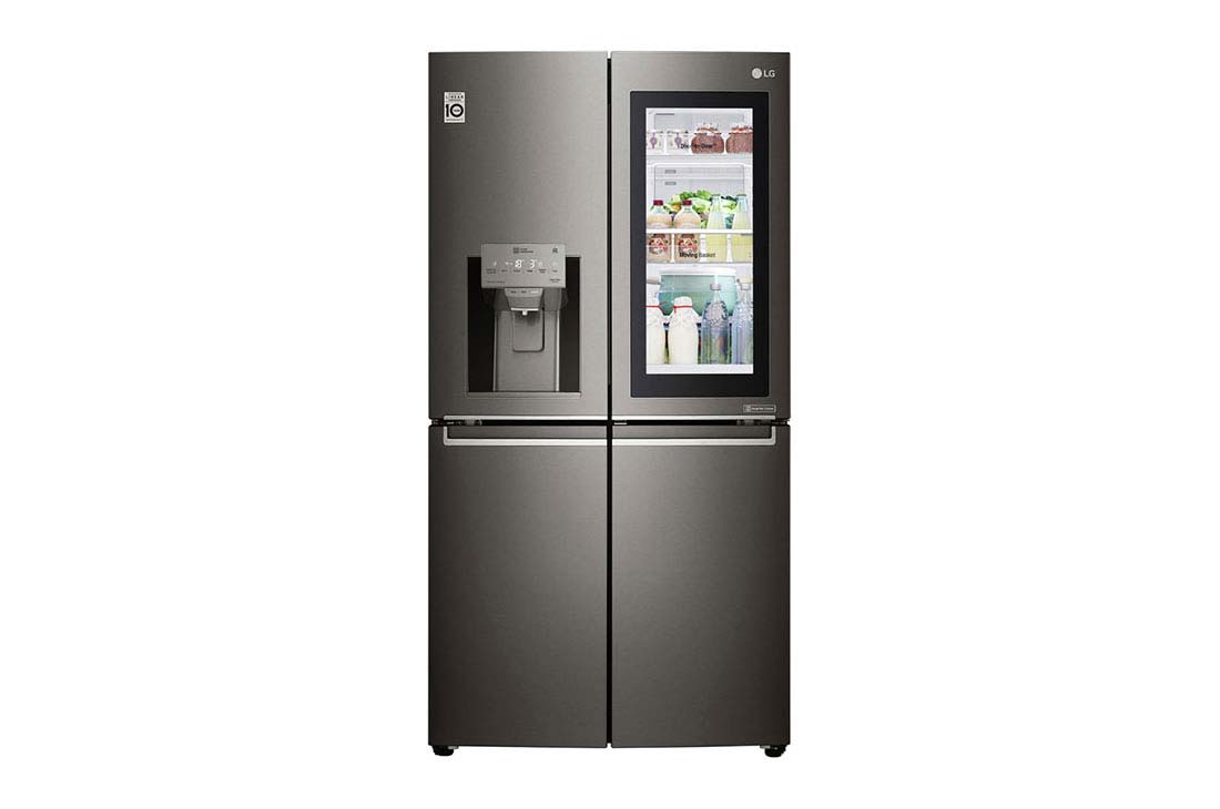 LG InstaView French Door Fridge, 716L, Steel