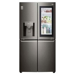 4 Door Refrigerator, Black Stainless Steel, InstaView™ Door-in-Door®, Hygiene FRESH+™, ThinQ2