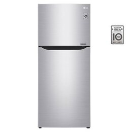 LG Top Mount Fridge, Smart Inverter, 393L, Silver2
