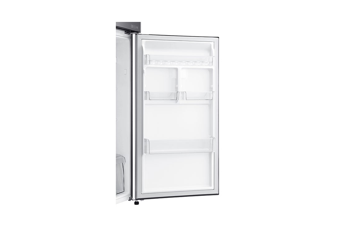 LG Top Mount Fridge, 312L, Platinum Silver, GN-B402SLCB, thumbnail 3