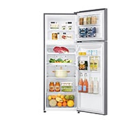 LG Top Mount Fridge, 312L, Platinum Silver, GN-B402SLCB, thumbnail 2