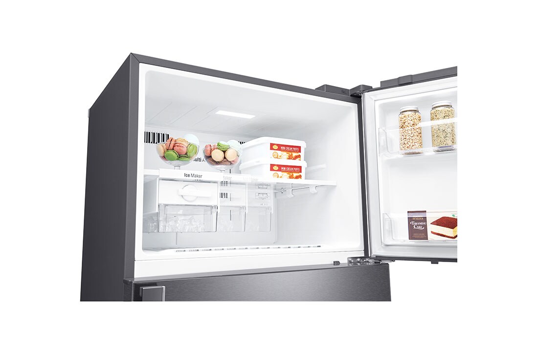 LG Top Mount Refrigerator, Inverter Linear Compressor, Dark Graphite Color, Door Cooling™, Multi AirFlow, GN-C782HQCU, GN-C782HQCU, thumbnail 8