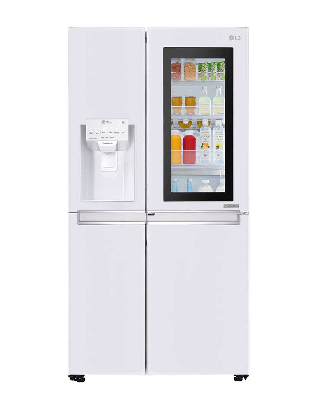LG Side by Side Refrigerator, InstaView DoorinDoor™, Hygiene FRESH+