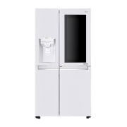 LG Side by Side Refrigerator, InstaView Door-in-Door™, White Color, Hygiene FRESH+™, ThinQ™, GR-X257CVVV, thumbnail 2