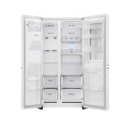 LG Side by Side Refrigerator, InstaView Door-in-Door™, White Color, Hygiene FRESH+™, ThinQ™, GR-X257CVVV, thumbnail 5