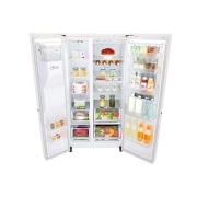 LG Side by Side Refrigerator, InstaView Door-in-Door™, White Color, Hygiene FRESH+™, ThinQ™, GR-X257CVVV, thumbnail 14