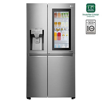 Side by Side Refrigerator, InstaView Door-in-Door™, Hygiene FRESH+™, ThinQ1