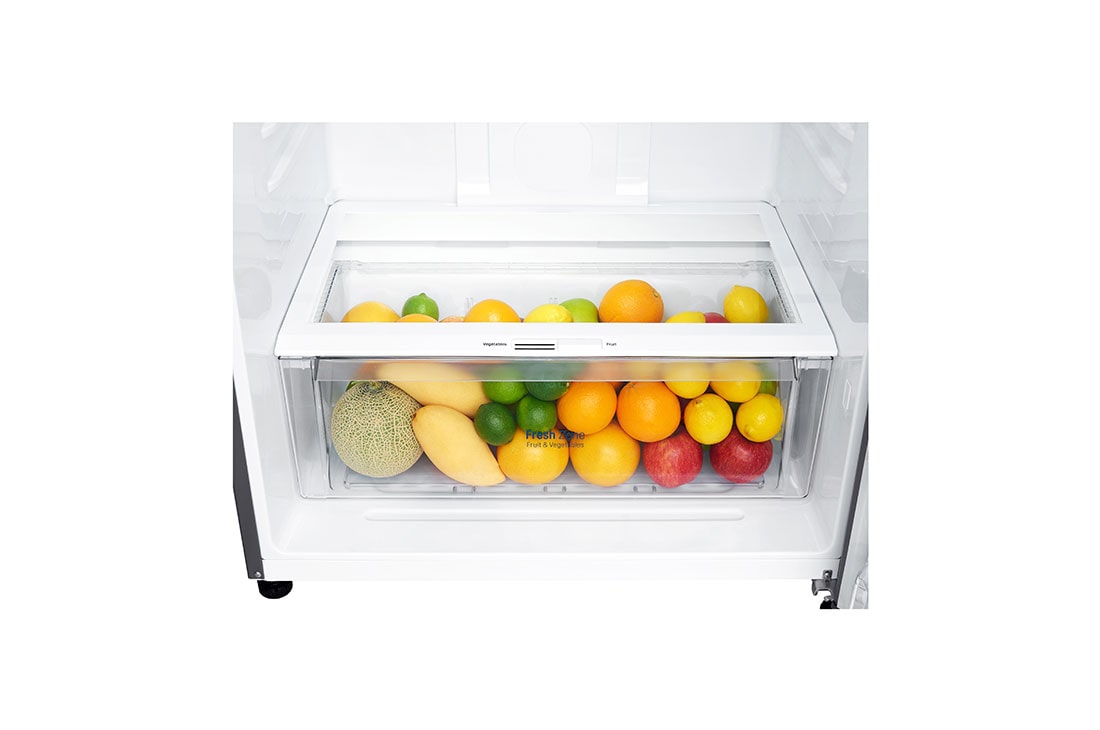 LG Top Mount Refrigerator, Dark Graphite Color, Smart Inverter Compressor, Door Cooling™, Multi AirFlow, GN-C752HQCL, GN-C752HQCL, thumbnail 4