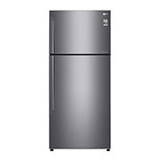 LG Top Mount Refrigerator, Dark Graphite Color, Smart Inverter Compressor, Door Cooling™, Multi AirFlow, GN-C752HQCL, GN-C752HQCL, thumbnail 1