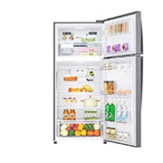 LG Top Mount Refrigerator, Dark Graphite Color, Smart Inverter Compressor, Door Cooling™, Multi AirFlow, GN-C752HQCL, GN-C752HQCL, thumbnail 3