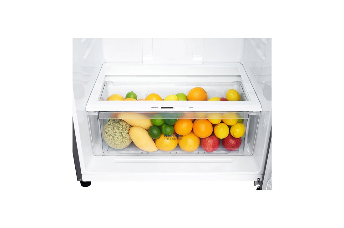 LG Top Mount Refrigerator, Smart Inverter Compressor, Dark Graphite Color, DoorCooling⁺™, Multi AirFlow, GN-C782HQCL, GN-C782HQCL, thumbnail 3