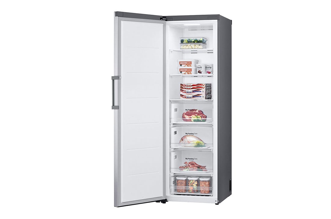 LG Single Door Freezer 324L with Inverter, One Door Freezer, 321L, Smart Inverter Compressor, Linear Cooling, Door Cooling+, GR-B414ELFM, thumbnail 5