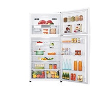 LG Top Mount Inverter Fridge 592L, White, GR-C842HBCU, GR-C842HBCU, thumbnail 2