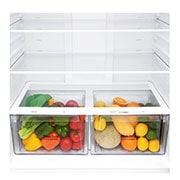 LG Top Mount Inverter Fridge 592L, White, GR-C842HBCU, GR-C842HBCU, thumbnail 4