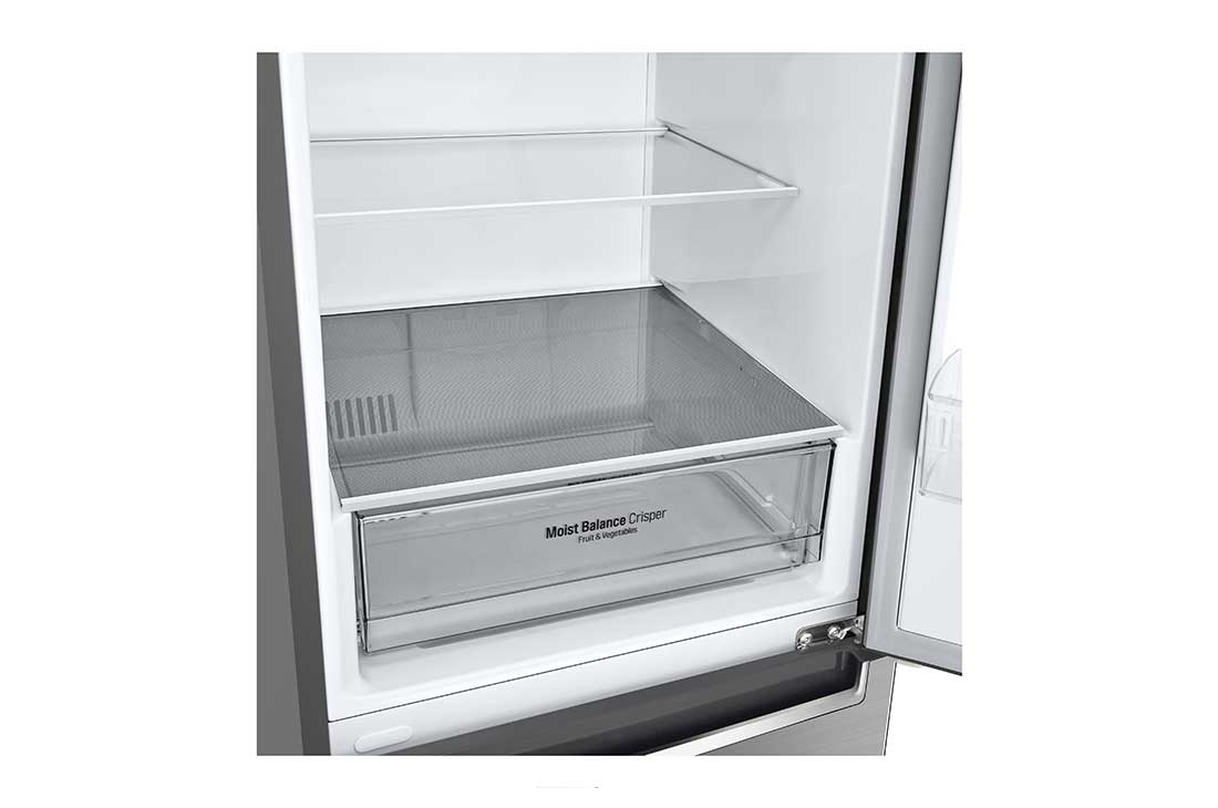 LG Bottom Mount Fridge, Smart Inverter, 341L, Top drawer, GR-B479NLJM, thumbnail 7