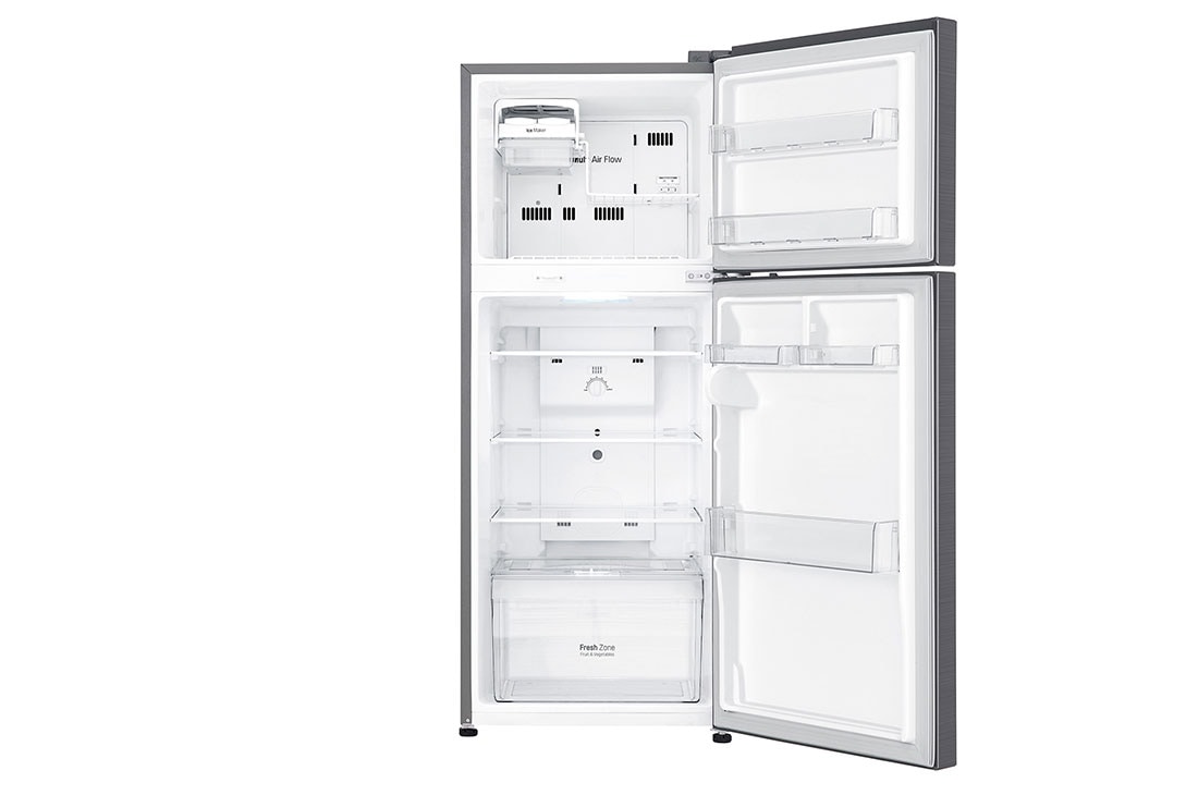 LG Top Mount Fridge, 234L, Platinum Silver, GR-C345SLBB, GR-C345SLBB, thumbnail 3