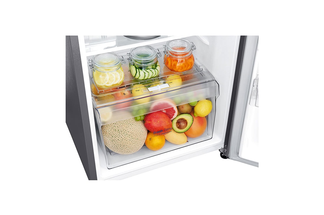 LG Top Mount Fridge, 234L, Platinum Silver, GR-C345SLBB, GR-C345SLBB, thumbnail 5