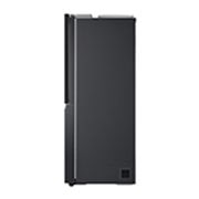 LG InstaView™ ThinQ™ Side by Side Refrigerator, UVnano™, LINEARCooling™, ThinQ™, side view, GR-X267CQES, thumbnail 14