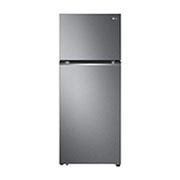 LG Top Mount Fridge, 395L, Graphite Steel, front view, GN-B512PQGB, thumbnail 1