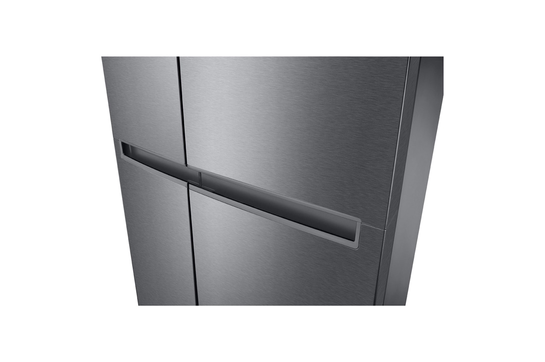 LG Double Door Fridge 643L, Dark Graphite, GR-B267JQYL, GR-B267JQYL, thumbnail 3