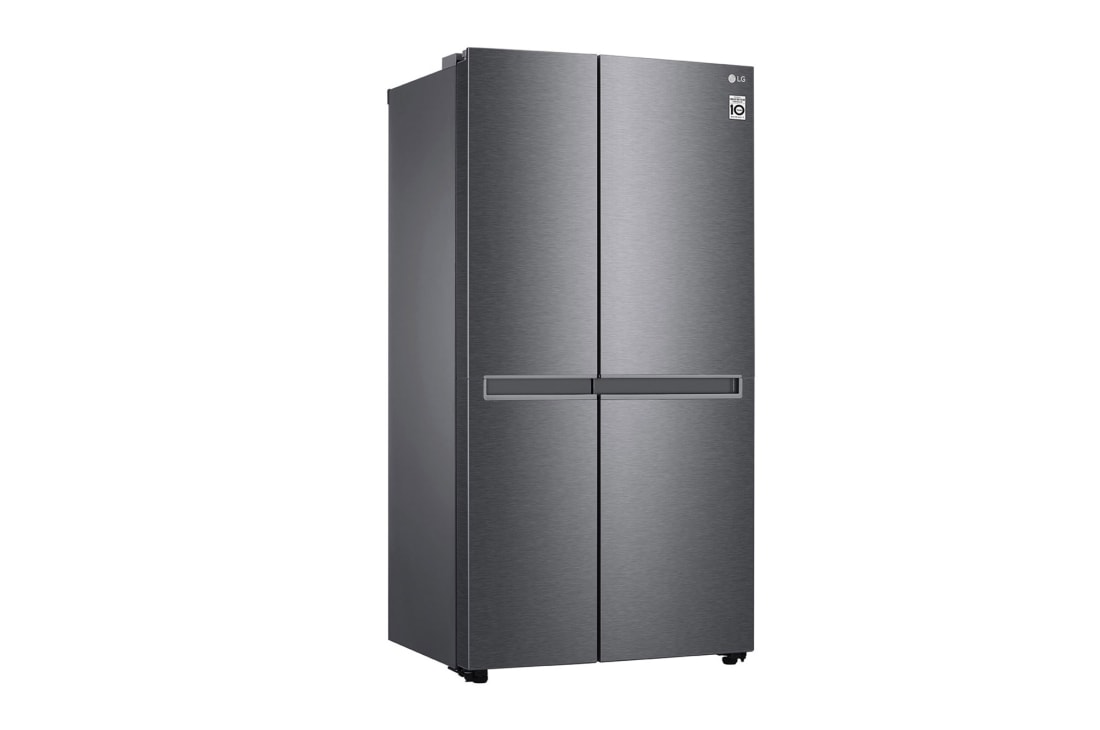 LG Double Door Fridge 643L, Dark Graphite, GR-B267JQYL, GR-B267JQYL, thumbnail 7
