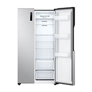 LG New Side by Side Refrigerator, Total No Frost, Multi AirFlow, Touch LED Display, Smart Inverter Compressor Tempered Glass, Front Right Open, GRFB587PQAM, thumbnail 16