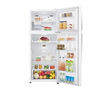 LG Top Fridge, Smart Inverter, 438L, Front (All Open)_Food Cut_inverter, GR-C629HQCL, thumbnail 2