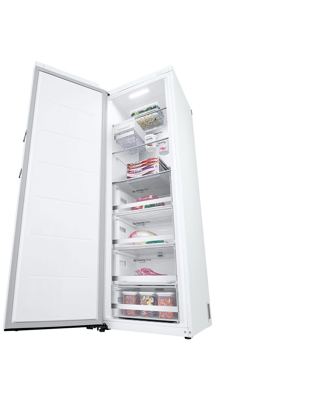 LG 2023 Single Door Fridge 234L Silver LG UAE