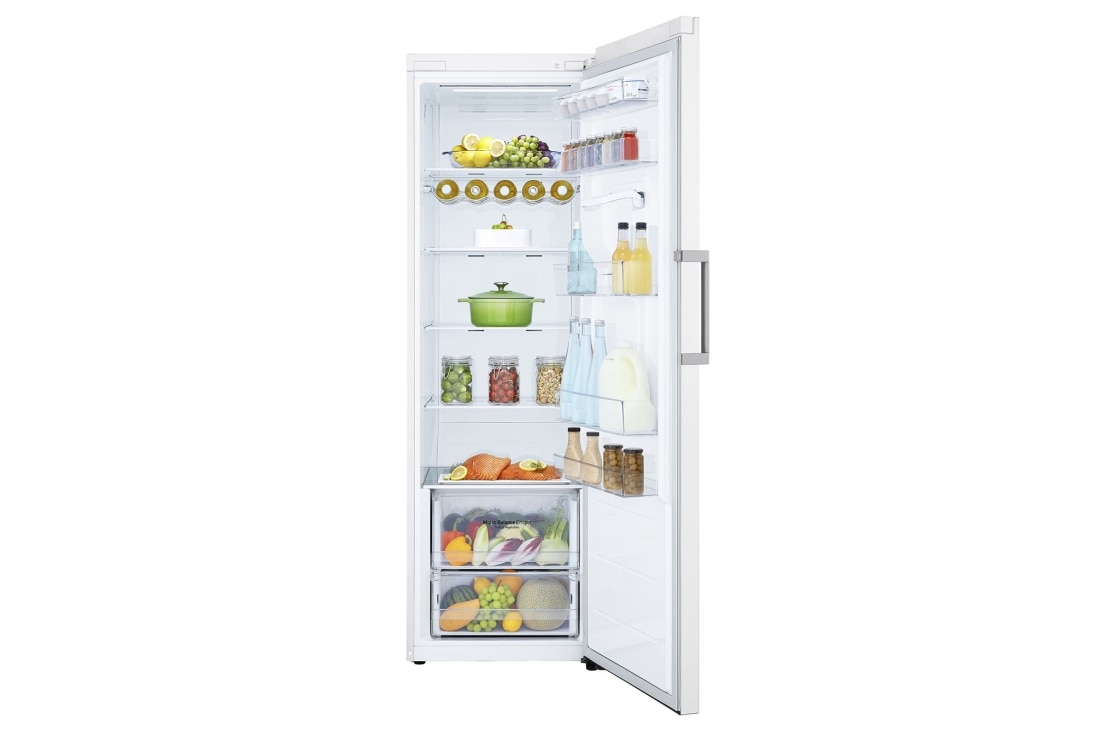 LG  LG Single Door Fridge, 384L, White, Front Open, GR-F411EQDM, thumbnail 2