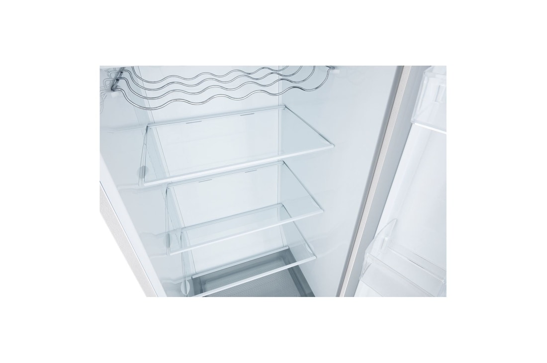 LG  LG Single Door Fridge, 384L, White, Inside Detail, GR-F411EQDM, thumbnail 8