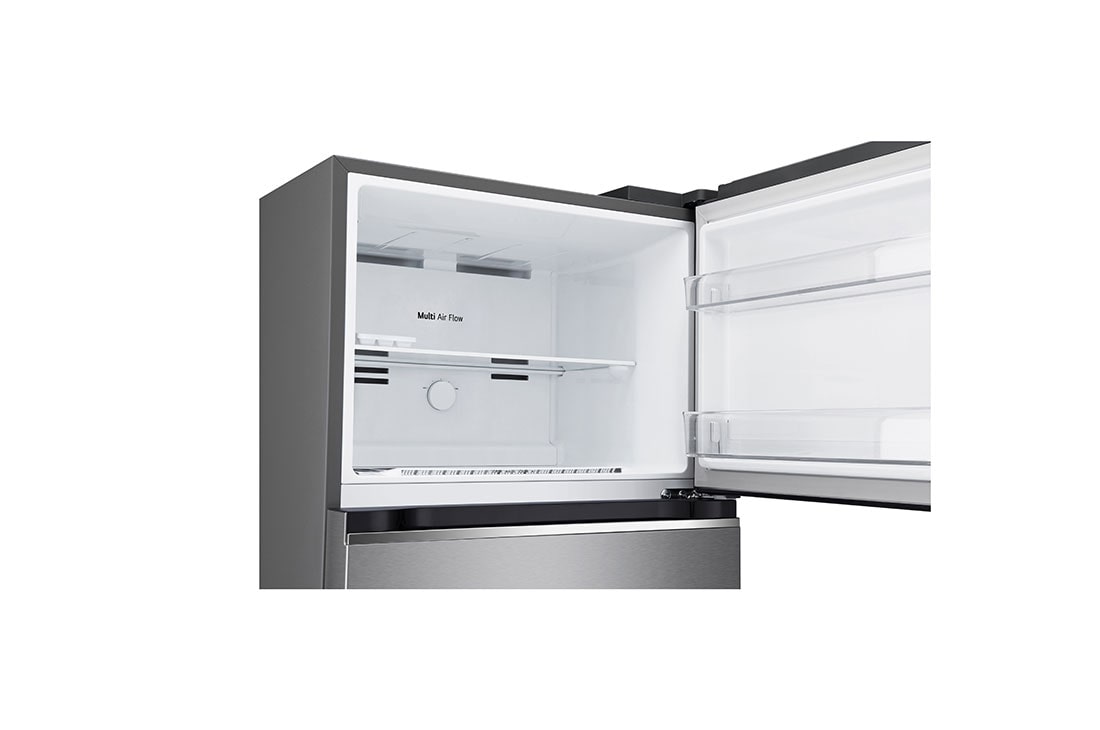 LG  LG Top Fridge, 375L, Silver, Freezer detail view, GN-B472PQMB, thumbnail 4