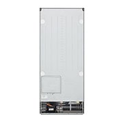 LG  LG Top Fridge, 375L, Silver, back view, GN-B472PQMB, thumbnail 15