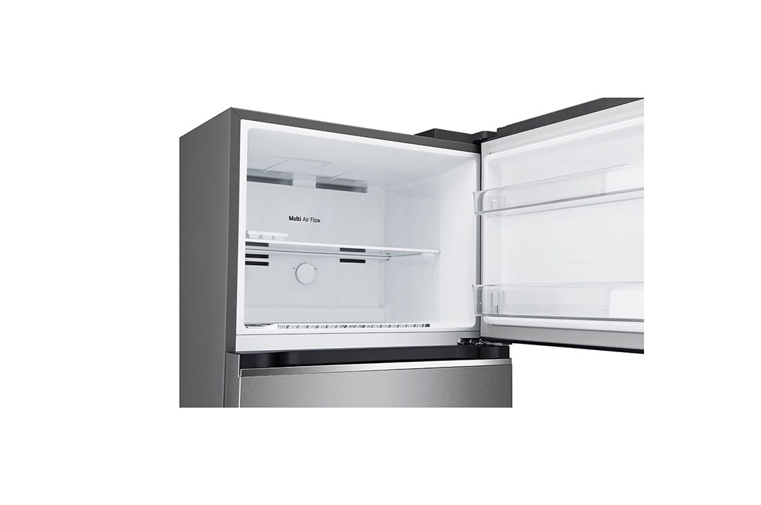 LG  LG Top Mount Fridge, 375L, Silver, Freezer detail view, GN-B482PQMB, thumbnail 4