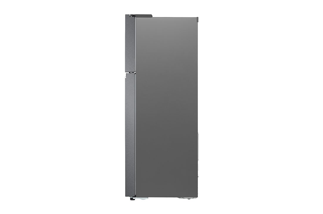 LG  LG Top Mount Fridge, 375L, Silver, side view, GN-B482PQMB, thumbnail 14
