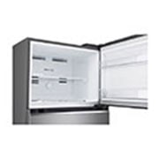 LG  LG Top Mount Fridge, 375L, Silver, Freezer detail view, GN-B482PQMB, thumbnail 4