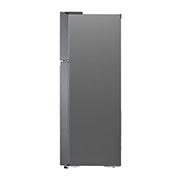 LG  LG Top Mount Fridge, 375L, Silver, side view, GN-B482PQMB, thumbnail 14