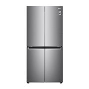 LG  LG French Door Fridge, 530L, Silver, Front View, GR-B29FTLVB, thumbnail 1