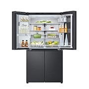 LG Black Glass InstaView Door-in-Door™, Essence Black Steel, Front Top Open, GR-X39FFCRB, thumbnail 10