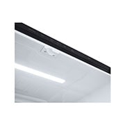 LG 665L LG French Door Refrigerator, Essence Black Steel, Inverter Linear™ Compressor, LG ThinQ™, detail view, GR-B34FFCDB, thumbnail 6