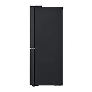 LG 665L LG French Door Refrigerator, Essence Black Steel, Inverter Linear™ Compressor, LG ThinQ™, Back View, GR-B34FFCDB, thumbnail 16